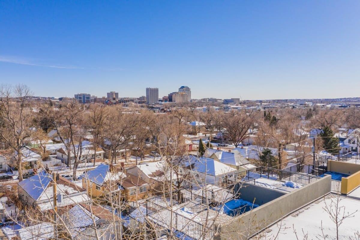 4Bd Home W Rooftop Patio Fire Pit & Mountain Views Colorado Springs Exteriör bild